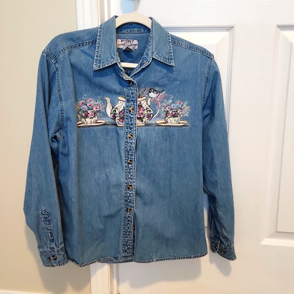 Vintage Jean Shirt